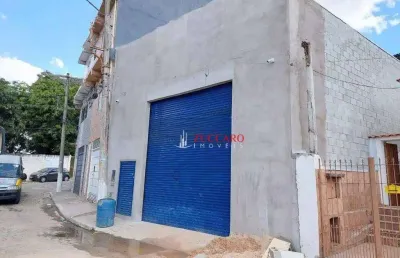 Galpão para alugar, 210 m² por r$ 6.900,00/mês - ponte grande - guarulhos/sp