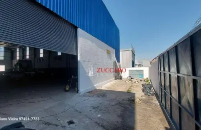 Galpão para alugar, 850 m² por r$ 19.600,00/mês - vila nova cumbica - guarulhos/sp