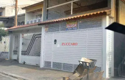 Sobrado com 3 dormitórios à venda, 120 m² por r$ 580.000,00 - parque continental ii - guarulhos/sp