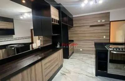 Sobrado com 3 dormitórios à venda, 250 m² por r$ 890.000,00 - parque flamengo - guarulhos/sp