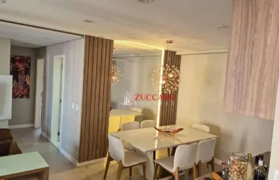 Apartamento com 2 dormitórios à venda, 100 m² por r$ 1.169.000,00 - jardim flor da montanha - guarulhos/sp