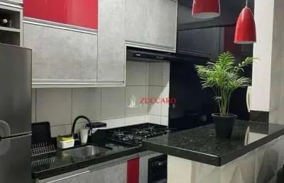 Apartamento com 2 dormitórios à venda, 51 m² por r$ 285.000,00 - vila rio de janeiro - guarulhos/sp