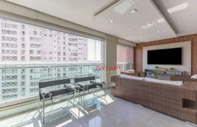 Apartamento com 3 dormitórios à venda, 197 m² por r$ 2.750.000,00 - jardim santa mena - guarulhos/sp