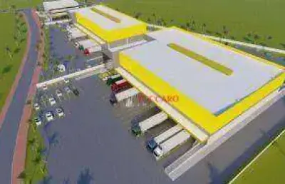 Galpão para alugar, 3243 m² por r$ 89.100,00/mês - centro industrial - arujá/sp