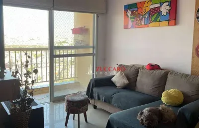 Apartamento com 3 dormitórios à venda, 75 m² por r$ 599.900,00 - ponte grande - guarulhos/sp