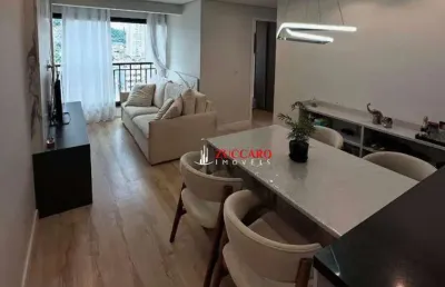 Apartamento com 2 dormitórios à venda, 48 m² por r$ 414.999,00 - vila galvão - guarulhos/sp