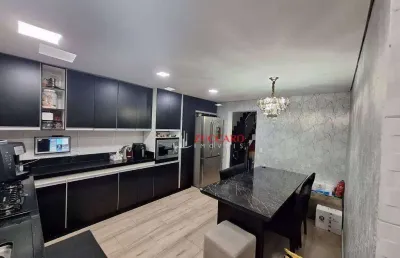 Sobrado com 5 dormitórios à venda, 227 m² por r$ 740.000,00 - residencial cerconi - guarulhos/sp