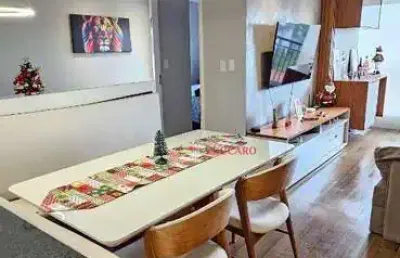 Apartamento com 2 dormitórios à venda, 58 m² por r$ 480.000,00 - picanço - guarulhos/sp