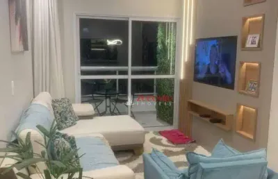 Apartamento com 3 dormitórios à venda, 80 m² por r$ 670.000,00 - jardim las vegas - guarulhos/sp