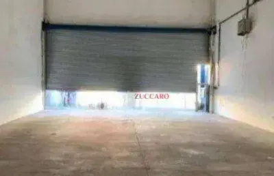 Galpão para alugar, 170 m² por r$ 7.106,00/mês - jardim bela vista - guarulhos/sp