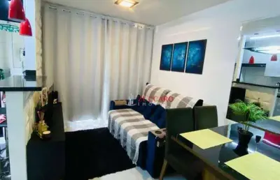 Apartamento com 2 dormitórios à venda, 52 m² por r$ 280.000,00 - vila rio de janeiro - guarulhos/sp