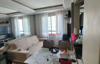 Apartamento com 2 dormitórios à venda, 45 m² por r$ 330.000,00 - ponte grande - guarulhos/sp