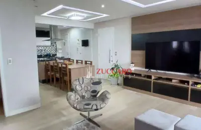 Apartamento com 3 dormitórios à venda, 96 m² por r$ 1.060.000,00 - vila augusta - guarulhos/sp