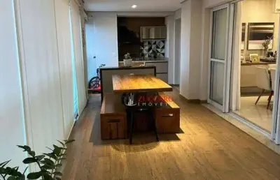 Apartamento com 3 suítes, 3 vagas à venda, 168 m² por r$ 2.200.000 - jardim santa mena - guarulhos/sp