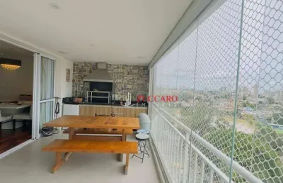 Apartamento com 3 dormitórios à venda, 114 m² por r$ 1.180.000,00 - vila galvão - guarulhos/sp