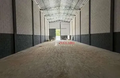 Galpão para alugar, 526 m² por r$ 15.089,00/mês - perobal - arujá/sp
