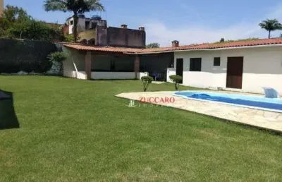 Casa com 4 dormitórios à venda, 489 m² por r$ 2.438.000,00 - vila áurea - poá/sp