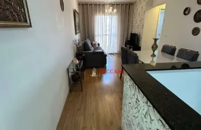 Apartamento com 2 dormitórios à venda, 59 m² por r$ 370.000,00 - ponte grande - guarulhos/sp