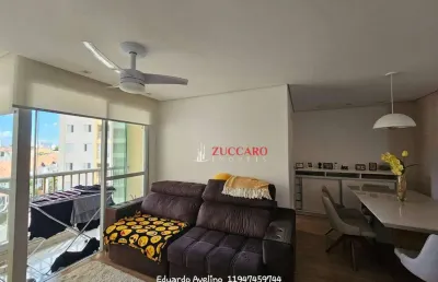 Apartamento com 2 dormitórios à venda, 64 m² por r$ 560.000,00 - ponte grande - guarulhos/sp