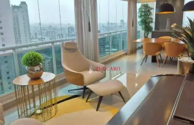 Apartamento com 4 dormitórios à venda, 326 m² por r$ 9.000.000,00 - jardim anália franco - são paulo/sp