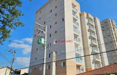 Apartamento com 1 dormitórios e 1 suite à venda, 56 m² por r$ 380.000 - vila galvão - guarulhos/sp