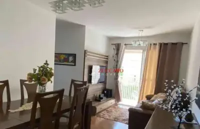 Apartamento com 3 dormitórios à venda, 64 m² por r$ 430.000,00 - ponte grande - guarulhos/sp