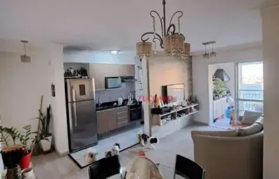 Apartamento com 2 dormitórios à venda, 68 m² por r$ 650.000,00 - jardim flor da montanha - guarulhos/sp