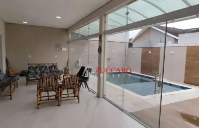 Sobrado com 4 dormitórios, 400 m² - venda por r$ 1.750.000,00 ou aluguel por r$ 12.413,91/mês - parque renato maia - guarulhos/sp