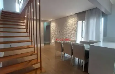 Cobertura com 4 dormitórios à venda, 220 m² por r$ 1.199.000,00 - vila augusta - guarulhos/sp
