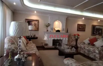 Sobrado, 630 m² - venda por r$ 1.500.000,00 ou aluguel por r$ 12.750,00/mês - jardim barbosa - guarulhos/sp