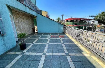 Sobrado grande com salão comercial no continental ii localização privilegiada