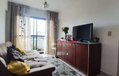 Apartamento com 3 dormitórios à venda, 86 m² por r$ 490.000,00 - vila rosália - guarulhos/sp