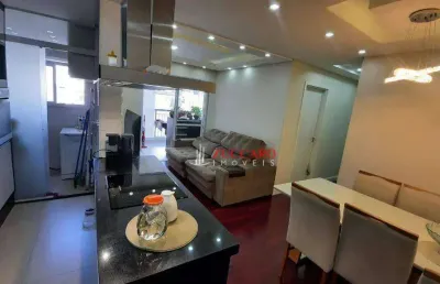 Apartamento com 2 dormitórios à venda, 68 m² por r$ 650.000,00 - jardim flor da montanha - guarulhos/sp