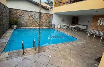 Sobrado com 3 dormitórios à venda, 345 m² por r$ 1.580.000,00 - vila rosália - guarulhos/sp