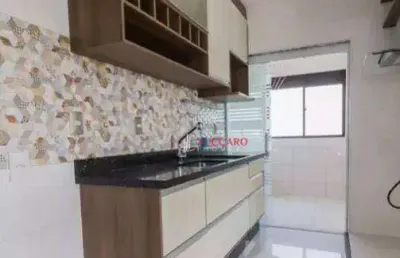 Apartamento com 2 dormitórios à venda, 59 m² por r$ 410.000,00 - vila rio de janeiro - guarulhos/sp