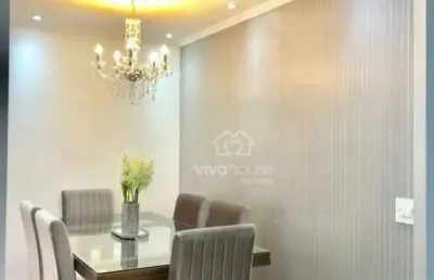 Apartamento com 3 dormitórios à venda, 65 m² por r$ 380.000,00 - parque marajoara - santo andré/sp