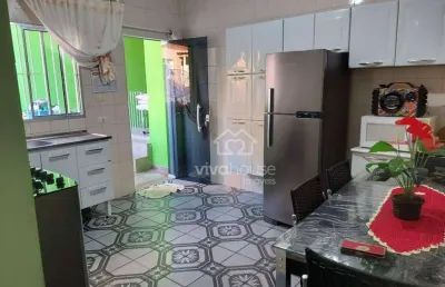 Casa com 3 dormitórios à venda por r$ 530.000,00 - jardim mauá - mauá/sp