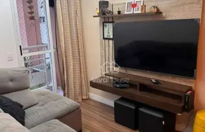 Apartamento com 3 dormitórios à venda, 58 m² por r$ 408.000,00 - casa branca - santo andré/sp