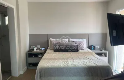Apartamento com 2 dormitórios à venda, 87 m² por r$ 689.000,00 - casa branca - santo andré/sp