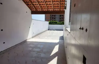 Cobertura com 3 dormitórios à venda, 163 m² por r$ 890.000,00 - campestre - santo andré/sp