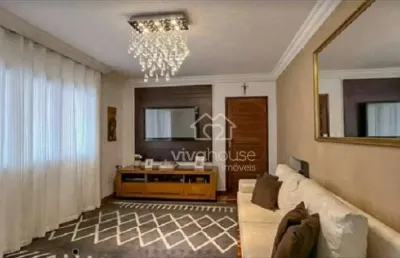 Sobrado com 4 dormitórios à venda, 240 m² por r$ 955.000,00 - vila floresta - santo andré/sp