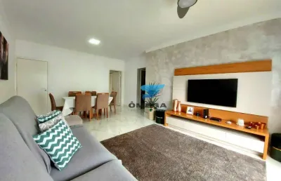 Apartamento com 3 quartos à venda  na praia das pitangueiras em guarujá.