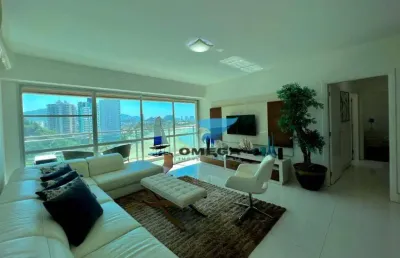 Frente mar reformado - apartamento à venda com varanda e 4 dormitórios, lazer de clube e 2 vagas em praia das pitangueiras.