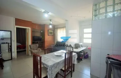 Perto da praia - apartamento com 2 quartos - praia do tombo, guarujá.