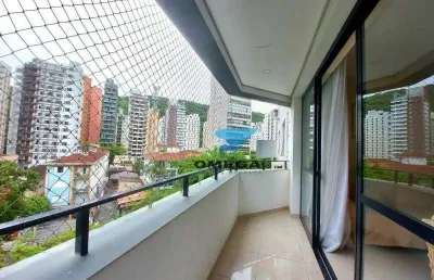 Apartamento à venda, 130 m² por r$ 595.000,00 - pitangueiras - guarujá/sp