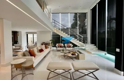 Casa à venda, 650 m² por r$ 12.000.000,00 - jardim acapulco - guarujá/sp