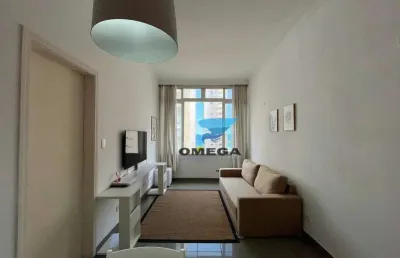 Apartamento com 1 dormitório à venda - pitangueiras - guarujá/sp