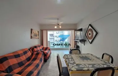 Vista mar - apartamento com 3 quartos - 1 vaga - praia das pitangueiras, guarujá.
