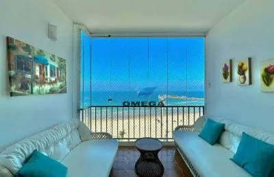 Apartamento frente mar à venda na praia da pitangueiras, 4 dormitórios, lazer, 2 vagas