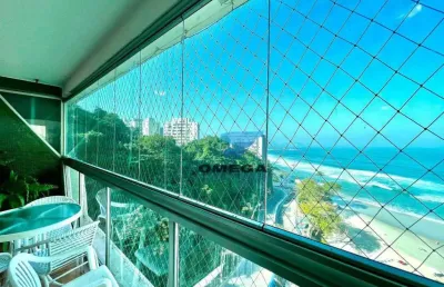 Frente mar - apartamento com 4 dormitórios à venda na praia das astúrias - guarujá/sp